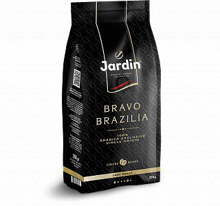 Кофе в зернах Jardin "Bravo Brazilia" 1000 г.